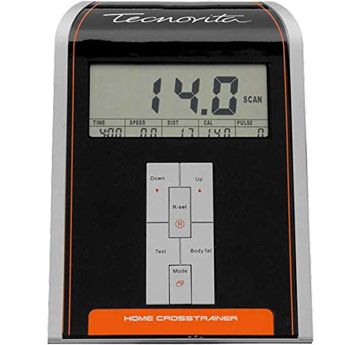 Tecnovita - Bicicleta elíptica EVO C900 YC0900 - Elíptica compacta 36 cms de zancada