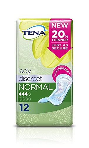 Tena Lady Discreet Normal (2 paquetes de 12)