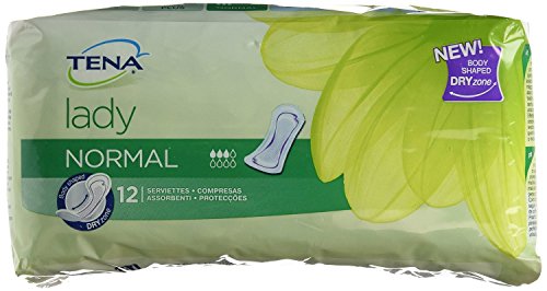 Tena Lady Normal Pads - 2 paquetes de 24 (48 almohadillas)