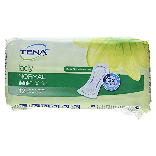 Tena Lady - Toallero normal, 12 almohadillas