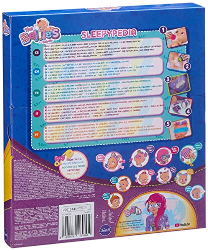 The Bellies - Bellie, Kit Dulces Sueños, Accesorios para Dormir, Recomendado para Niños y Niñas a Partir de 3 Años, Multicolor, (Famosa 700015141)