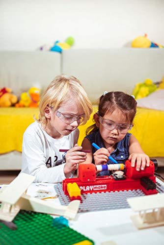 The Cool Tool Taller PLAYmake 4 en 1, La Herramienta Genial, Trabajo en Madera para Principiantes