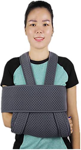 THJX Inmovilizador de Amplificador de Eslinga Ajustable for el Brazo Roto dislocado Brazo Roto Humerus Sling y swayhe (Color : Gray, Size : Multi Size SML)