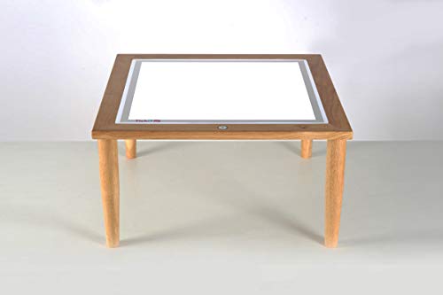 TickiT 73038 Mesa de luz de madera, altura regulable