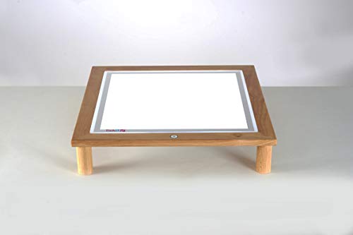 TickiT 73038 Mesa de luz de madera, altura regulable