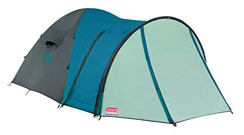Tienda de campaña Coleman Cortes 5 Plus, Tienda de campaña Domo de 5 Personas con Porche, Tienda de campaña Familiar para 5 Personas, Tienda de campaña de túnel 100% Impermeable