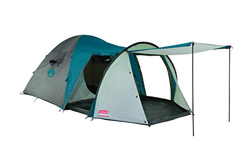 Tienda de campaña Coleman Cortes 5 Plus, Tienda de campaña Domo de 5 Personas con Porche, Tienda de campaña Familiar para 5 Personas, Tienda de campaña de túnel 100% Impermeable