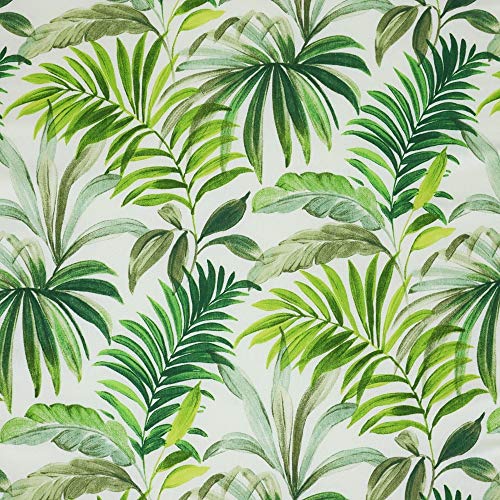 TIENDA EURASIA® Cojín para Tumbona de Jardín - Estampados Tropicales - Cojín Acolchado Relleno de Fibra - Medidas 120-180 x 50 x 10 cm - Ideal para tumbonas, sillas y hamacas. (Tropical 8, 180 cm)