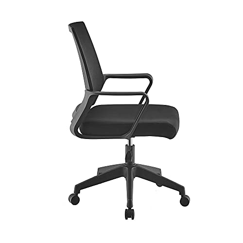 TIENDA EURASIA® Silla de Escritorio Giratoria - Sillón de Oficina Ergonómico con Respaldo Transpirable