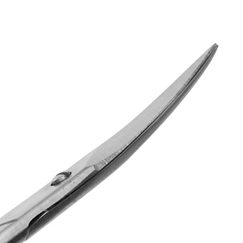 Tijeras Manicura y cuticolas unas curva - acero para Uñas - longitud: los 9,2 cm - acero inoxidable