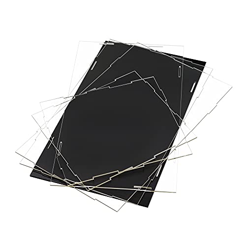Tingacraft Acrílico Vitrina Cristal (31 x 17 x 19 cm) para Figura 15cm 1/12, Caja Metacrilato Expositor para Colecciones