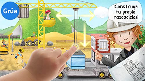 Tiny Builders - Excavadora, grúa y volquete para los más pequeños