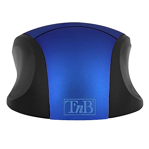 T'nB Miny Ratón Óptico Inalámbrico Azul, Ultra Compacto, Ideal para Portátil PC