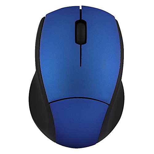 T'nB Miny Ratón Óptico Inalámbrico Azul, Ultra Compacto, Ideal para Portátil PC