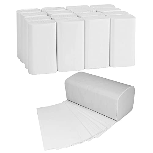 Toalla Papel Secamanos zig Zag, laminadas Doble Capa, Caja de 3000 Unidades