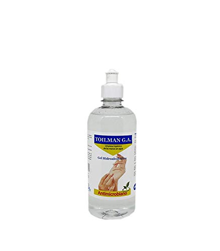 Toilman - Gel Hidroalcohólico Antiséptico 500ml