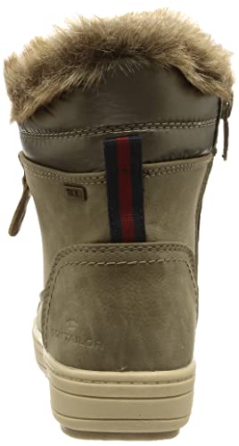 TOM TAILOR 2194702, Bota a la Altura de la Pantorrilla Mujer, Barro, 40 EU