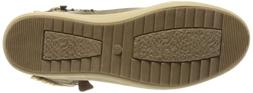 TOM TAILOR 2194702, Bota a la Altura de la Pantorrilla Mujer, Barro, 40 EU