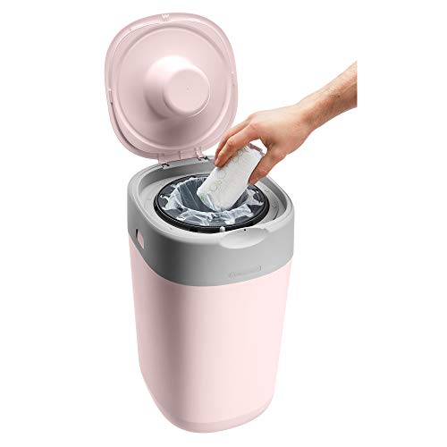 Tommee Tippee Sangenic Sistema avanzado para desechar pañales Twist & Click, Rosa