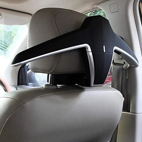 TOOGOO Percha Plegable Universal para Asiento Trasero de Coche Percha MultifuncióN de Copa para Chaquetas Trajes Ganchos Accesorios de Coche