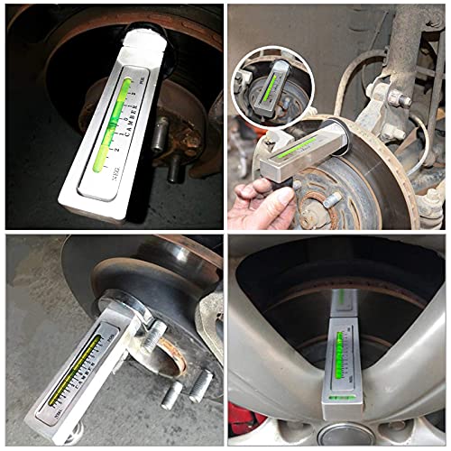 Toolwiz Herramienta de Calibre magnético Ajustable Universal Camber Castor Strut alineación de Ruedas Coche camión reparación de neumáticos