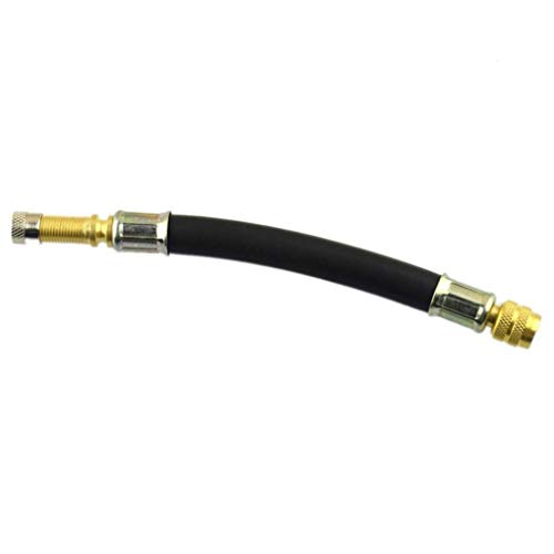 Topker Válvula de Goma de la Rueda Gemela 140mm Auto del Coche Van autobús Neumático Flexible del vástago Adaptador extensión del suplemento