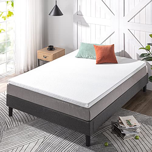 Topper Cubrecolchon de Viscogel Viscoelástico | Fabricacion Española | Topper para Colchón Nucleo de Viscogel | 150 x 190cm | Grosor 4CM | Refresca y Alivia Tensiones Musculares