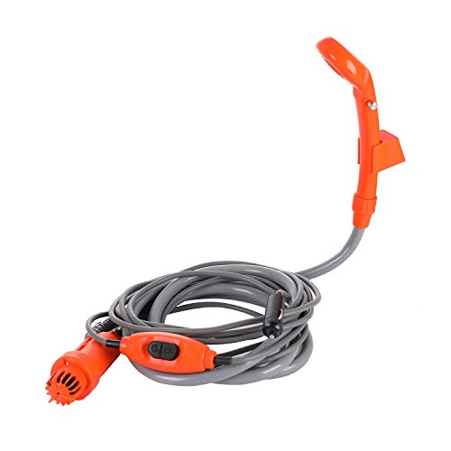 TOPWAY Ducha de camping mini lavado de coches 12 V