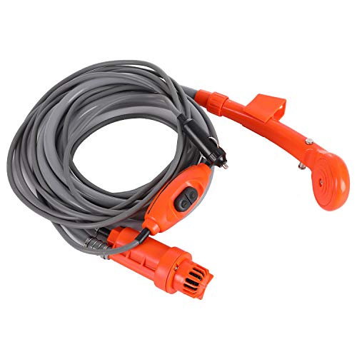 TOPWAY Ducha de camping mini lavado de coches 12 V