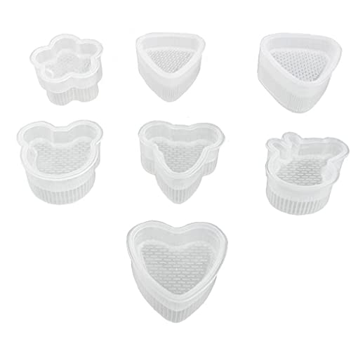 TOSSPER 7 Pcs Cocina Gadgets Onigiri Set para Rollos De Sushi Sushi Molde Onigiri Rice Ball Bento Press Maker DIY Herramientas Accesorios De Cocina
