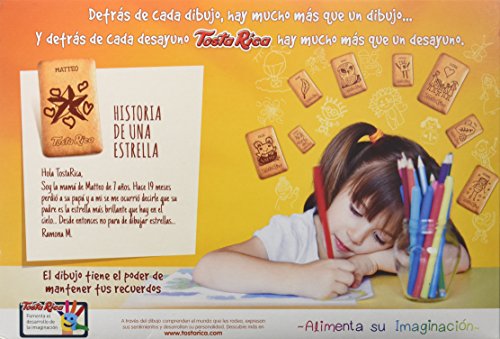 Tosta Rica Fibra Caja de Galletas, 860g