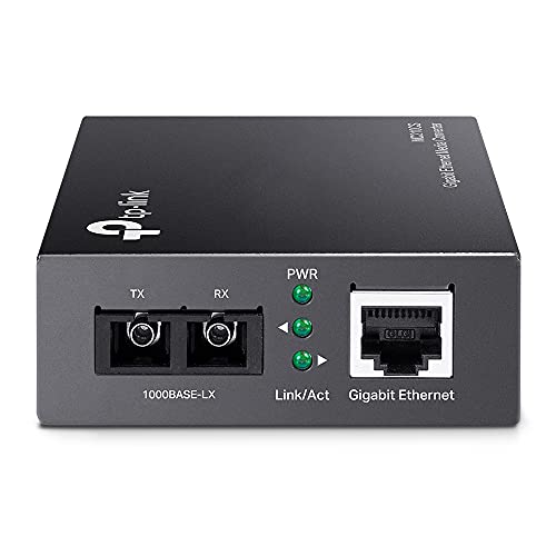 TP-Link MC210CS - Convertidor e Medios para Fibra óptica, Gris