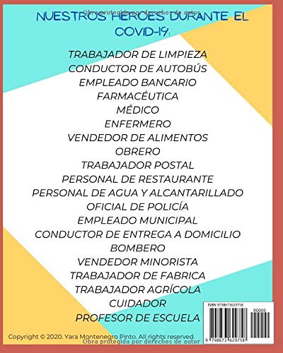 Trabajadores esenciales y de primera línea durante el Covid-19 – libro de imágenes para niños