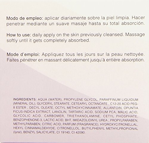 Transparent Clinic - Crema de día - Opuntia y alantoína - 50 ml