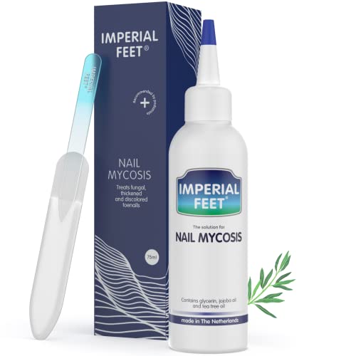 Tratamiento Hongos Uñas Pies con Lima De Uñas | Eliminador de hongos en las uñas | Nail Mycosis | Extra Grande 75ML