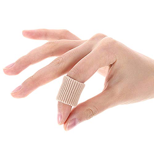Tubo de cojín de dedo del pie de varios tamaños de tubo de cojín de gel suave para cojines de maíz, ampollas, callos, dedos de los pies y dedos (tamaño sin cortar, mediano, 8 piezas)