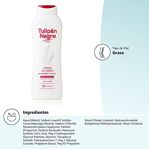 Tulipán Negro Gel De Baño Crema De Jabón 720 ml