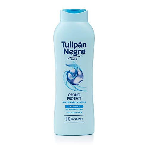 Tulipán Negro Gel de Baño Ozono 720 Ml, Azul