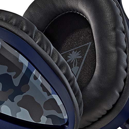 Turtle Beach Auriculares para juegos Recon 70 Blue Camo - PS4, PS5, Nintendo Switch, Xbox One y PC