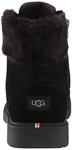 UGG KIDS' AZELL HIKER WEATHER BOOT BLACK SUEDE 36 EU
