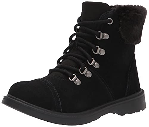 UGG KIDS' AZELL HIKER WEATHER BOOT BLACK SUEDE 36 EU
