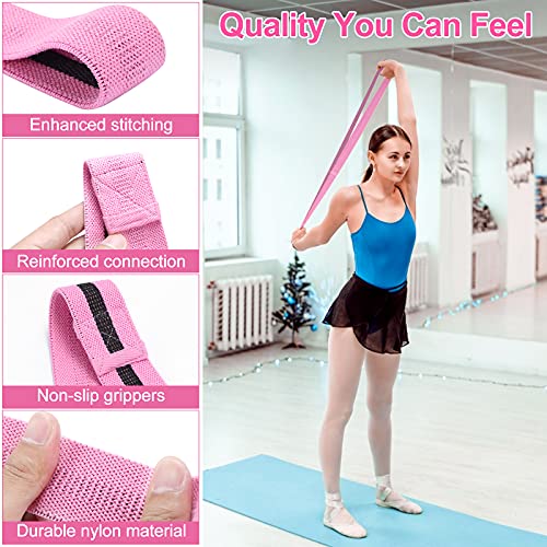 Ukphail Bandas Elasticas, Bandas de Resistencia Juego de 3 Bandas Elásticas Musculacion para Fitness con 3 Niveles, Resistencia Antideslizante Pilates,Yoga,Fuerza,Fisioterapia,Estiramientos