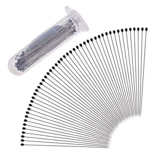 ULTECHNOVO 300 Piezas de Acero Inoxidable Alfileres de Insectos Alfileres de Muestras Alfileres de Entomología Agujas de Disección Y Colecciones de Mariposas para Colectores de Mariposas de