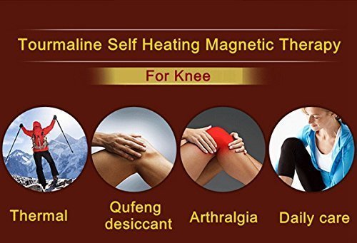(Un Par) Almohadillas Automáticas Para Calentar Las Rodillas, Cansancio Calmante, Deportes Y Baloncesto De Fitness, Rodillera Magnetoterapia Ciatico Para Rodilleras La Tensión, Asequible