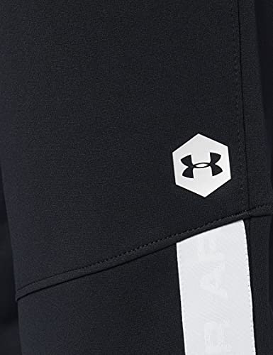 Under Armour Athlete Recovery Knit Warm Up Bottom Pantalón, Hombre, Negro, LG