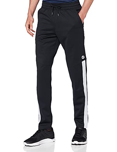 Under Armour Athlete Recovery Knit Warm Up Bottom Pantalón, Hombre, Negro, LG