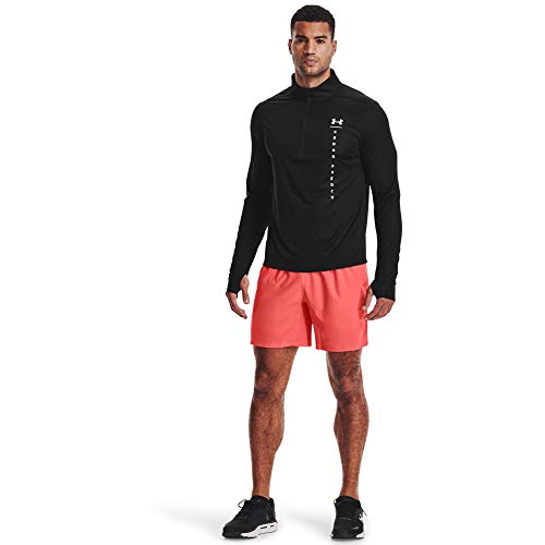 Under Armour Camiseta Funcional de Manga Larga para Hombre Speed Stride Shock HZ, Ligera y de Secado rápido.