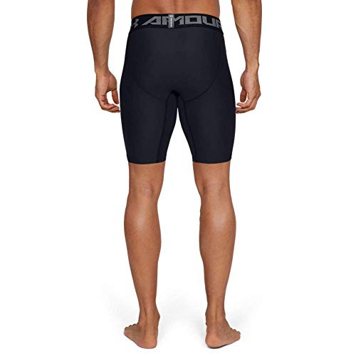 Under Armour Heatgear 2.0 Long pantalón de compresión, Hombre, Negro (Black/Graphite), M