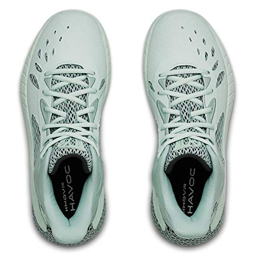 Under Armour - HOVR Havoc 3 - Zapatillas de baloncesto, azul (anteojos de mar Azul (401)/Esmalte Azul), 41 EU
