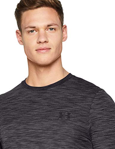 Under Armour Vanish Seamless Short Sleeve Camiseta, Hombre, Gris (Steel/Black 035), XL